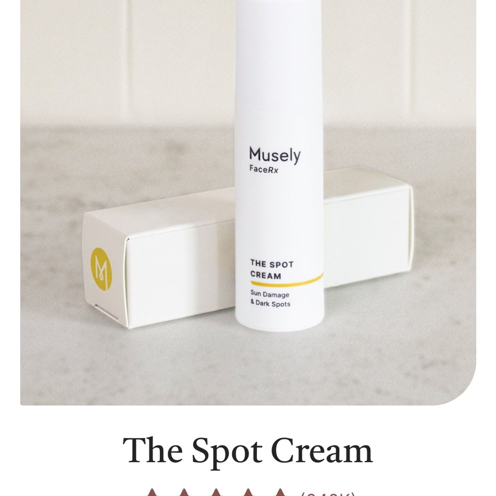 Musely FaceRx Spot Cream